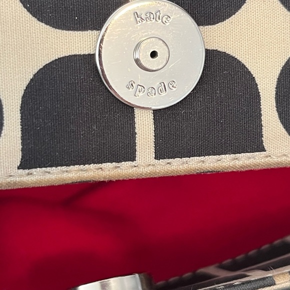 Vintage Kate Spade New York Canvas Printed Shoulder Bag - Picture 13 of 15